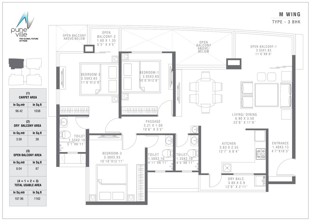  master Plan For Pharande Spaces punawale